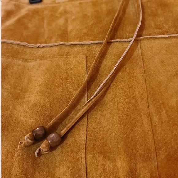 Vintage 70’s Style WILSONs Suede Skirt & Vest Set NWT EXCELLENT Condition US M - Picture 4 of 11